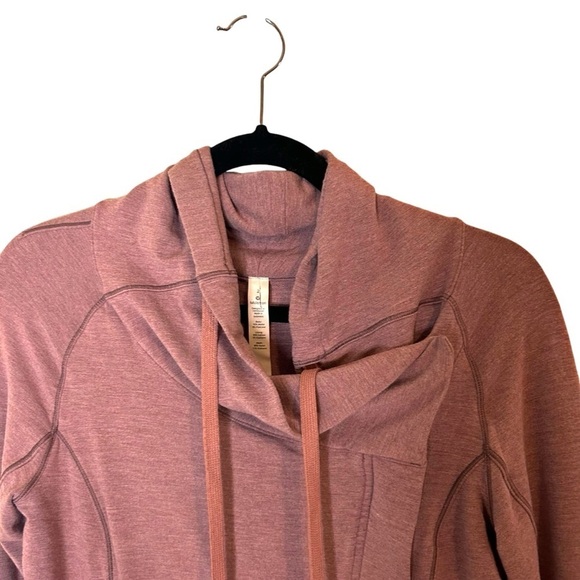 Lululemon Coast Easy Wrap- Heathered Misty Merlot- Size 2 - Picture 8 of 14